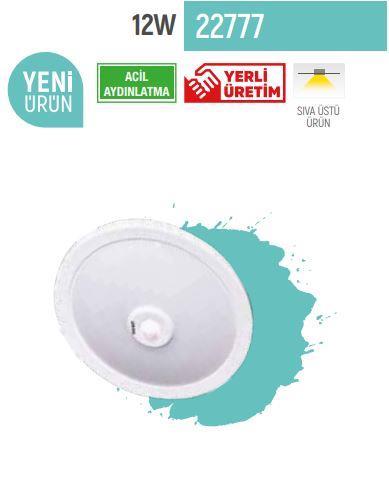 NADE 22777 360 D ACİL LEDLİ HS TAVAN ARM. POL.DİFZ