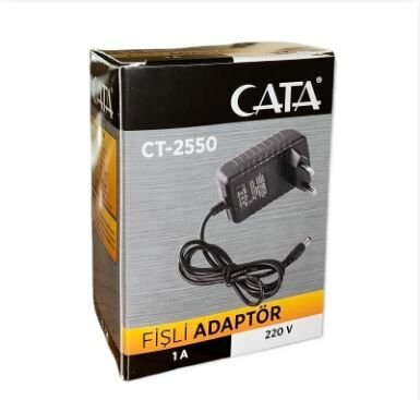 CATA CT-2550 10W 1 AMPER FİŞLİ ADAPTÖR