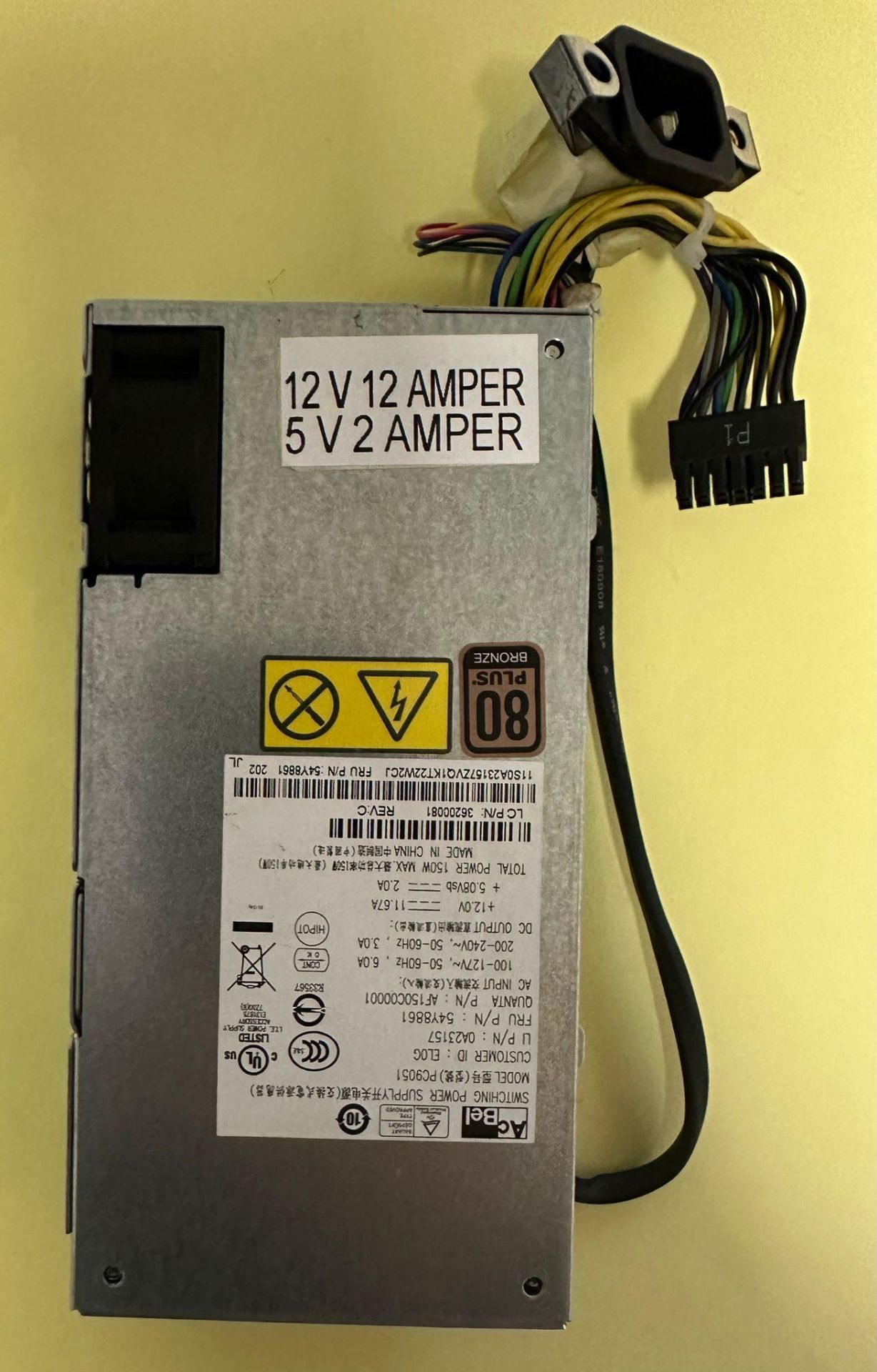 ADAPTÖR 12 V 12 AMPER 5 V 2 AMPER