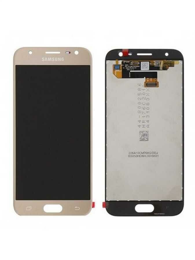 TELEFON EKRANI SAMSUNG J3 PRO J330 SERVİS ORJİNALİ GOLD
