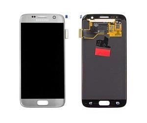 TELEFON EKRANI SAMSUNG S7 SERVİS ORJİNALİ SİLVER