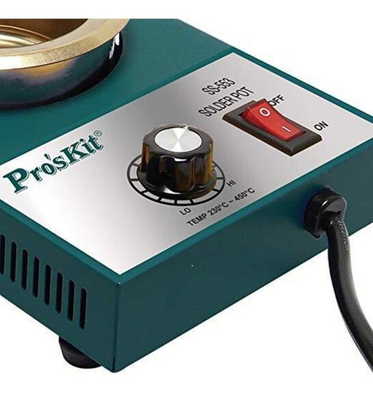 PROSKİT SS-553 B LEHİM POTASI 300W lehim kapasitesi 1.60 KG