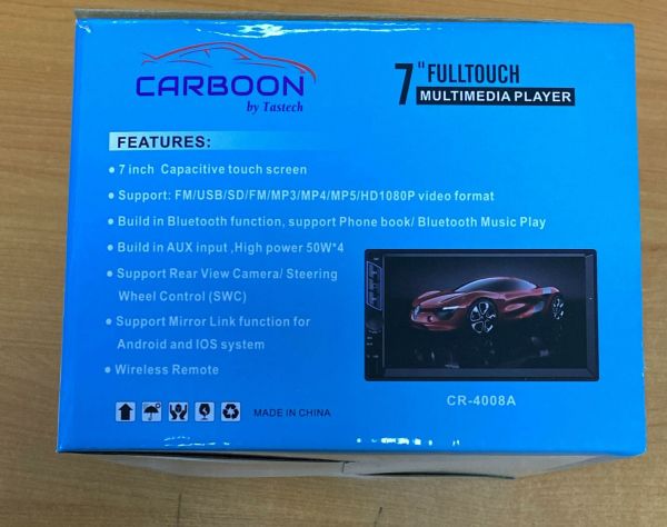 CARBOON CR-4008A 7'' DOUBLE OTO TEYP