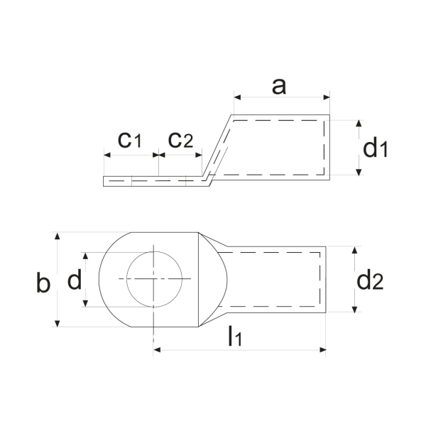 ŞAFAK SKP KABLO PABUCU 120mm2 M10